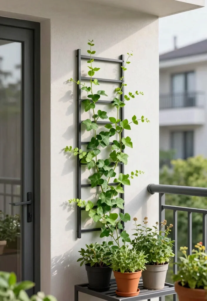 10 Garden Wall Trellis Ideas for Vertical Flowers and Vines 7. Wall Mounted Trellis 0