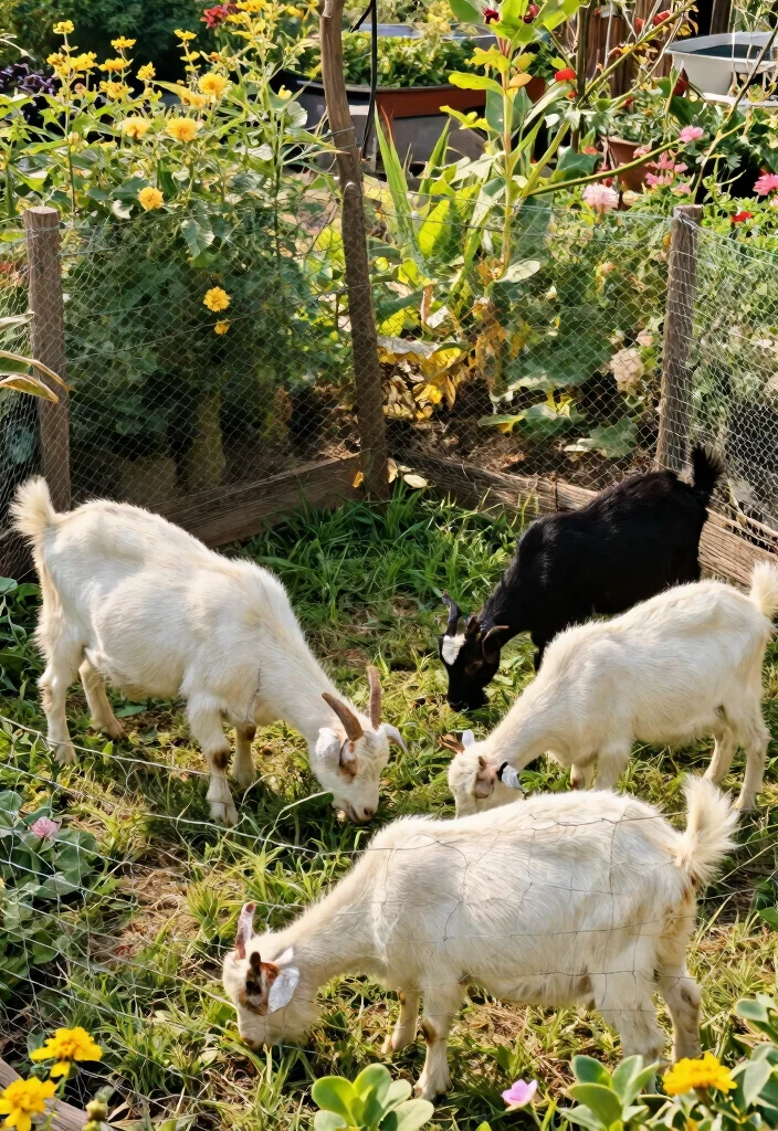 10 Goat Fence Ideas for Safe and Functional Backyards 5. Chicken Wire Goat Fence 0
