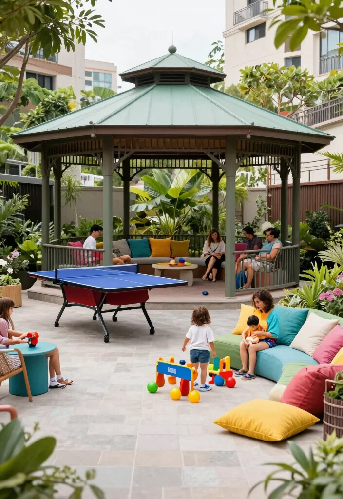 10 Outdoor Patio Gazebo Ideas for Shade and Entertaining 10. Family Friendly Gazebo 0
