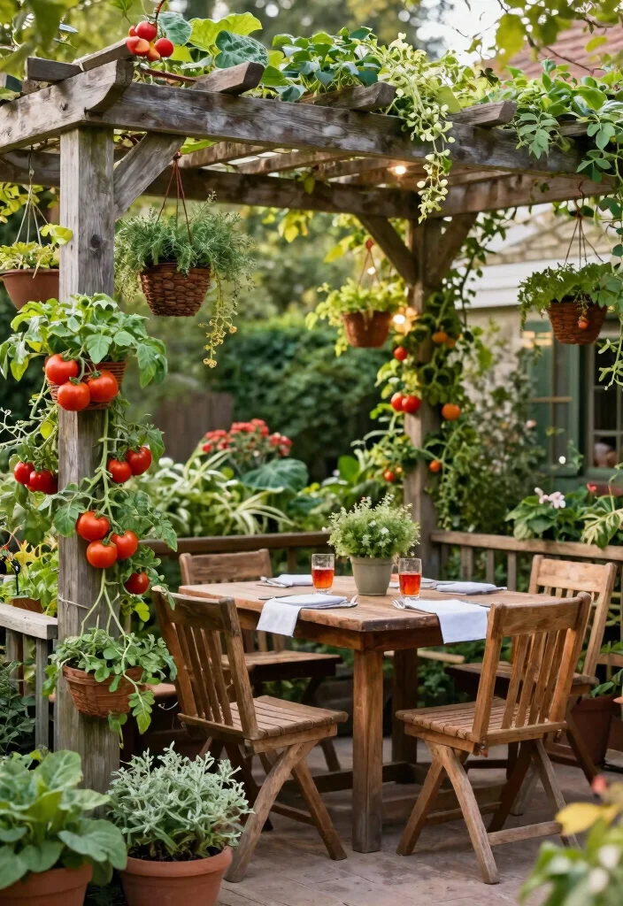 10 Pergola Ideas With Plants for Natural Shade and Beauty 10. Edible Plants for a Functional Garden 0