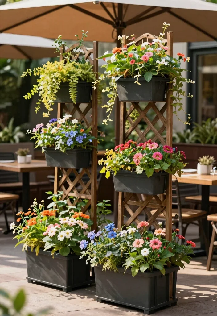10 Planters With Trellis Ideas for Small Patios and Vertical Gardens 5. Freestanding Trellis Planters 0