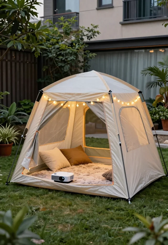 10 Pop Up Gazebo Ideas for Flexible Backyard Shade 5. Multi Functional Pop Up Tent 0