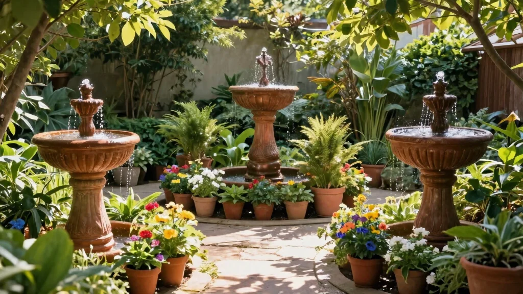 10 Pot Fountain Ideas for Easy DIY Water Features