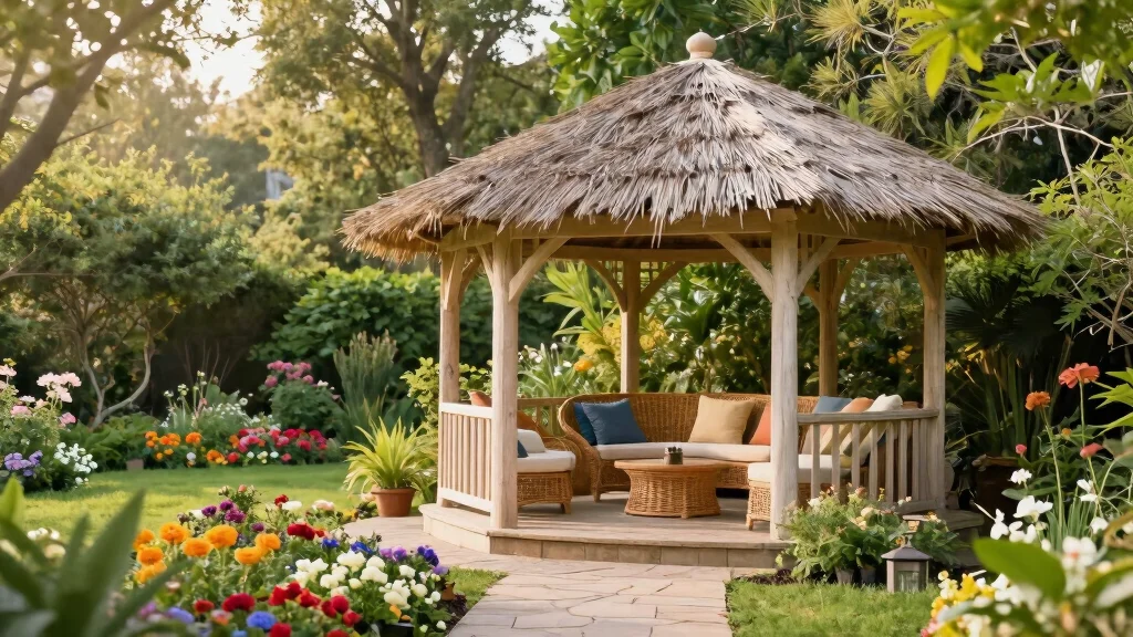 10 Round Gazebo Ideas for Balanced Garden Layouts
