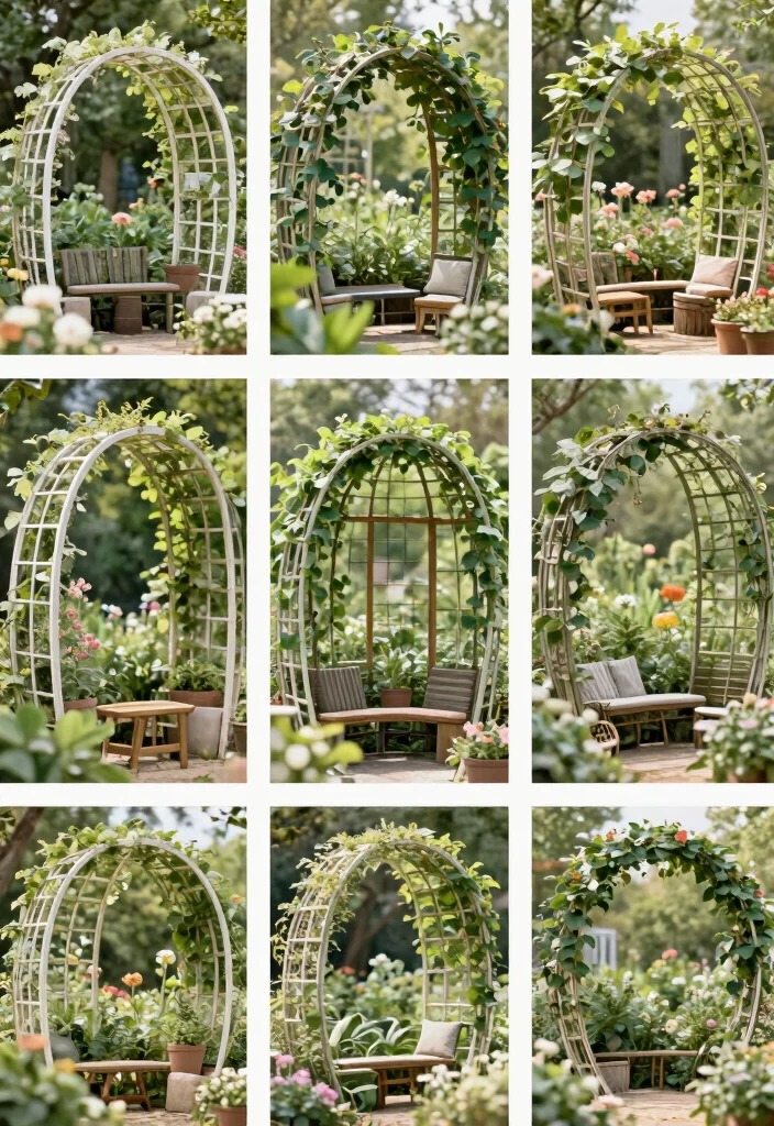 10 Round Trellis Ideas for Soft Garden Shapes and Climbing Plants Conclusion 0