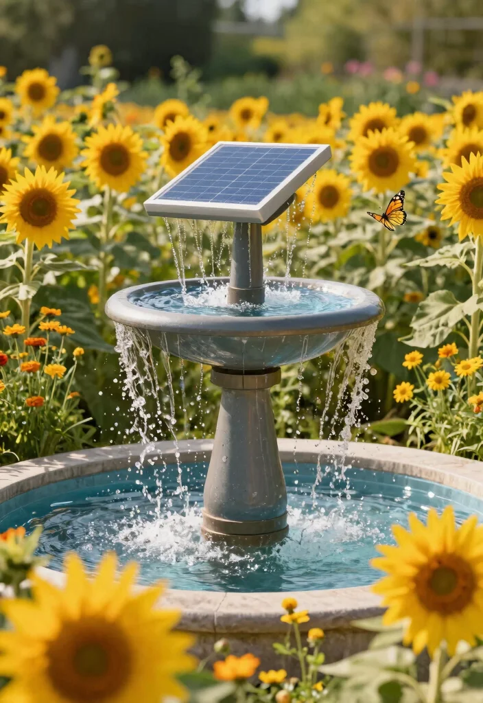 10 Small Backyard Fountain Ideas That Fit Limited Space 34 10 Small Backyard Fountain Ideas That Fit Limited Space 4. Solar Powered Fountains 0