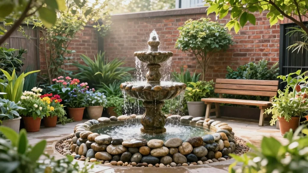 10 Small Backyard Fountain Ideas That Fit Limited Space