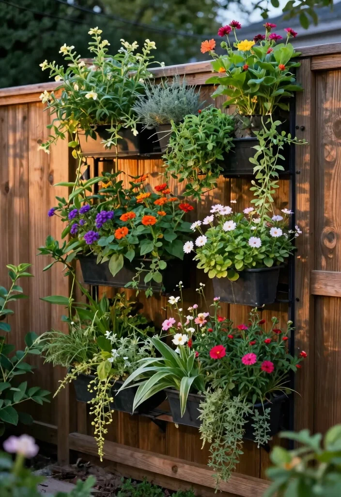 12 Garden Fence Ideas for Privacy Using Practical Materials 1. Lush Vertical Gardens 0