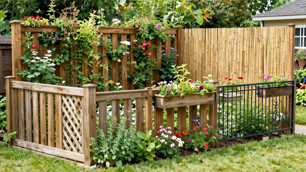 12 Garden Fence Ideas for Privacy Using Practical Materials