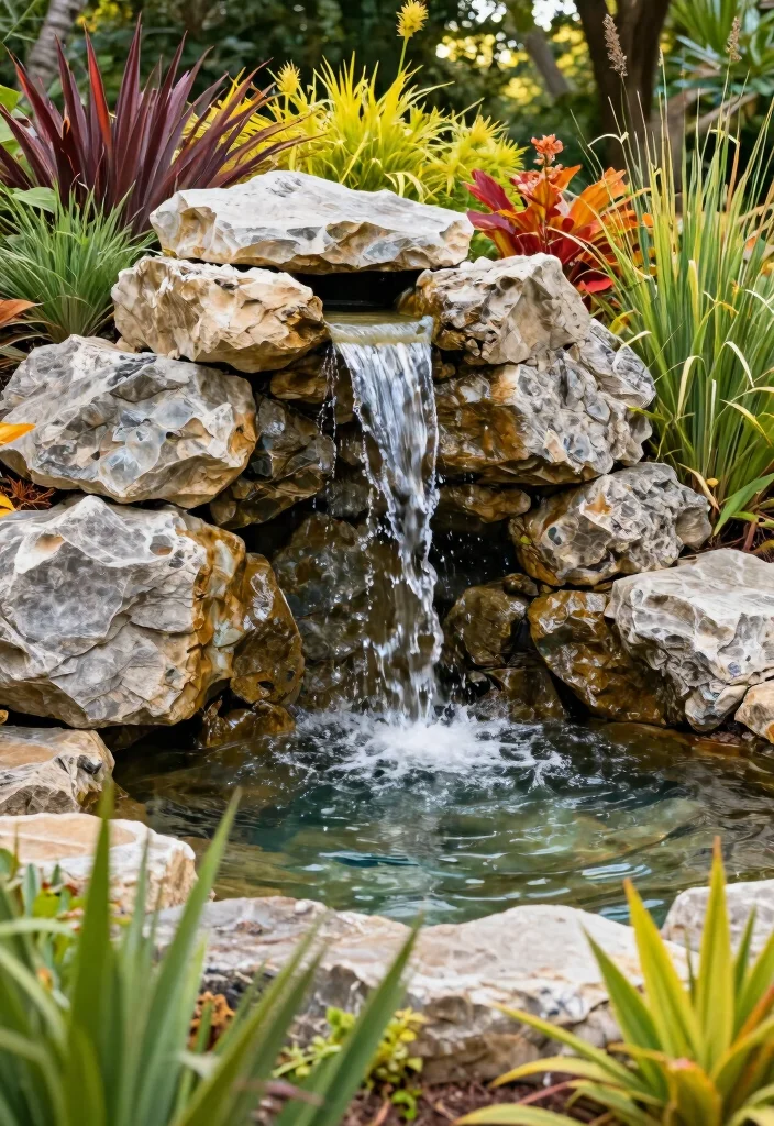 12 Outdoor Fountain Ideas to Add Sound and Movement 6. Spillway Fountain 0