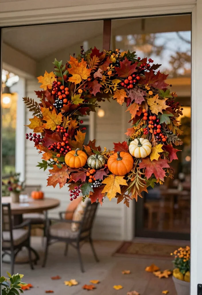 10 Covered Patio Styling Ideas for Every Season (Get Inspired for Fall!) 8 10 Covered Patio Styling Ideas for Every Season (Get Inspired for Fall!) 8. Seasonal Wreaths