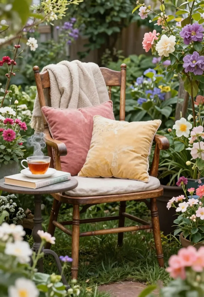 Unlock the Secrets: 12 ACNH Garden Reading Nook Ideas That Will Make You Want to Curl Up with a Good Book! 9 Unlock the Secrets: 12 ACNH Garden Reading Nook Ideas That Will Make You Want to Curl Up with a Good Book! 9. The Vintage Chair Haven