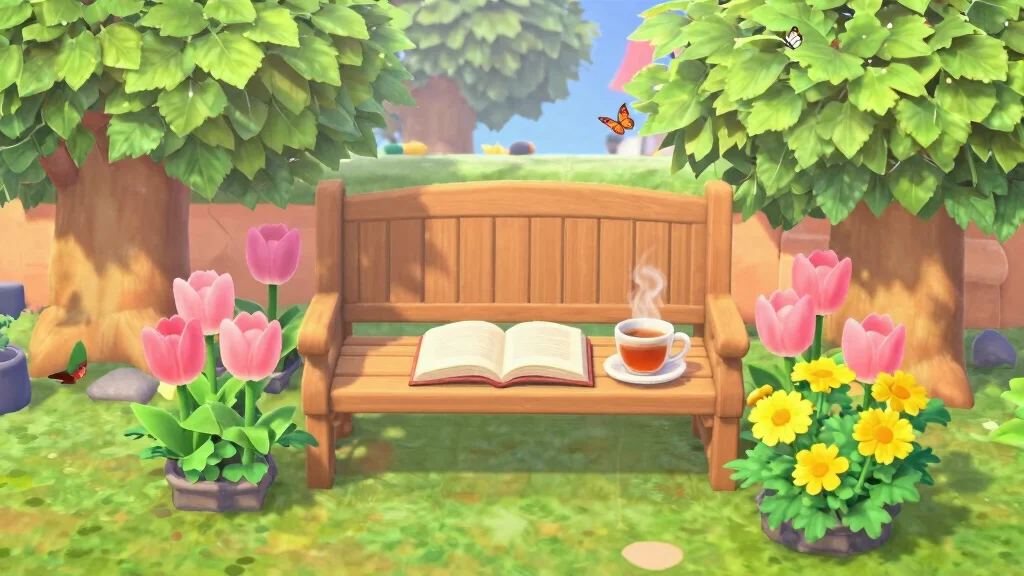 Unlock the Secrets: 12 ACNH Garden Reading Nook Ideas That Will Make You Want to Curl Up with a Good Book!