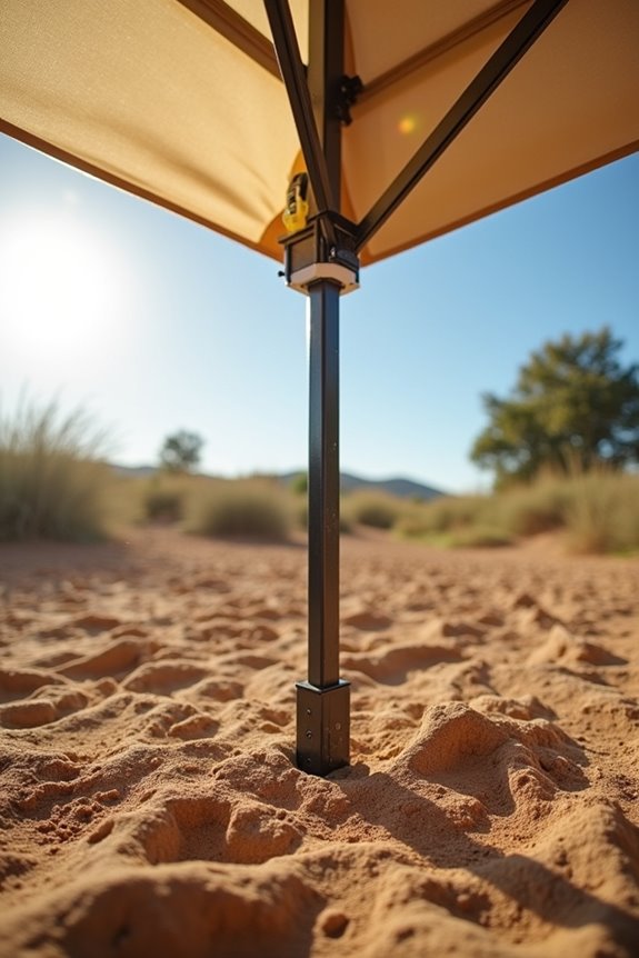 Will Your Gazebo Blow Away? 7 anchor kits with heavy duty stakes