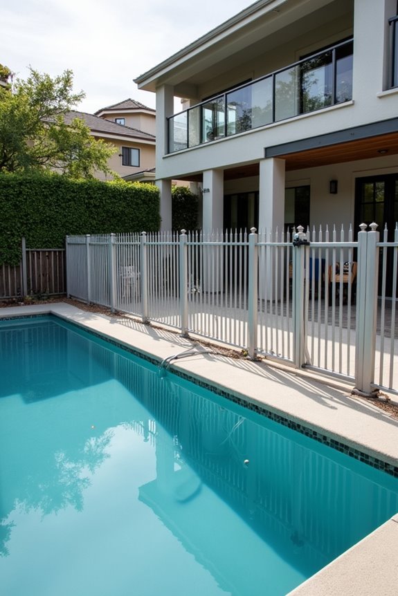 What Pool Fences Are Required to Install Around Pools? 3 automatic pool door window barriers compliance