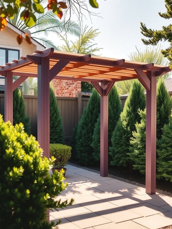 budget friendly aluminum a frame pergolas with adjustable louvers