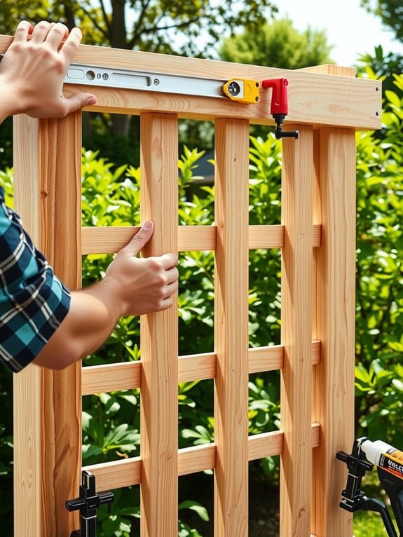 build a wood frame option two