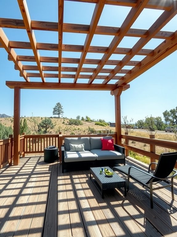 climate appropriate pergola shade options