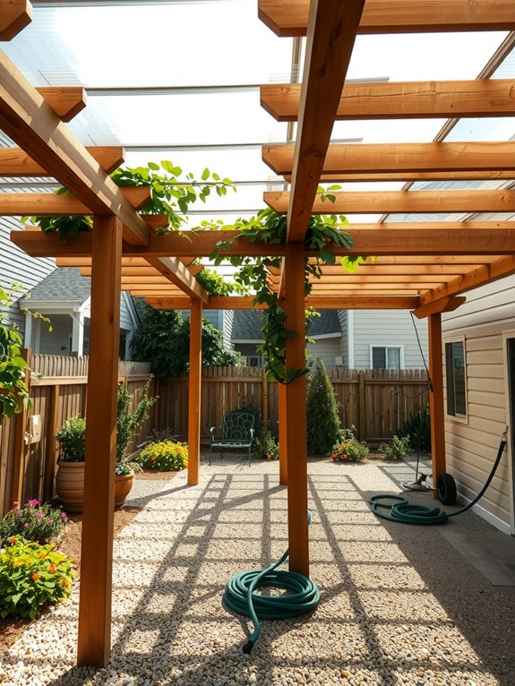 diy vs pro pergola roof installation considerations