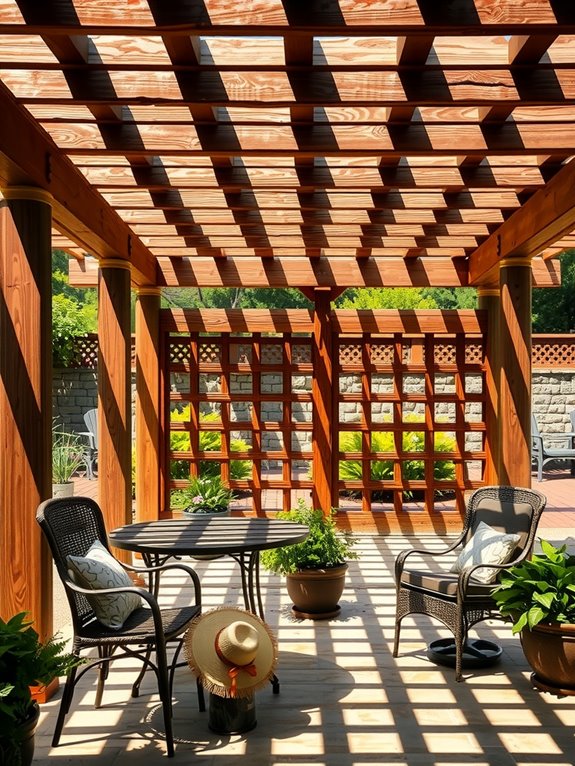 do pergolas provide shade