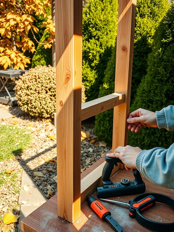 fall cleanup strengthens trellis integrity