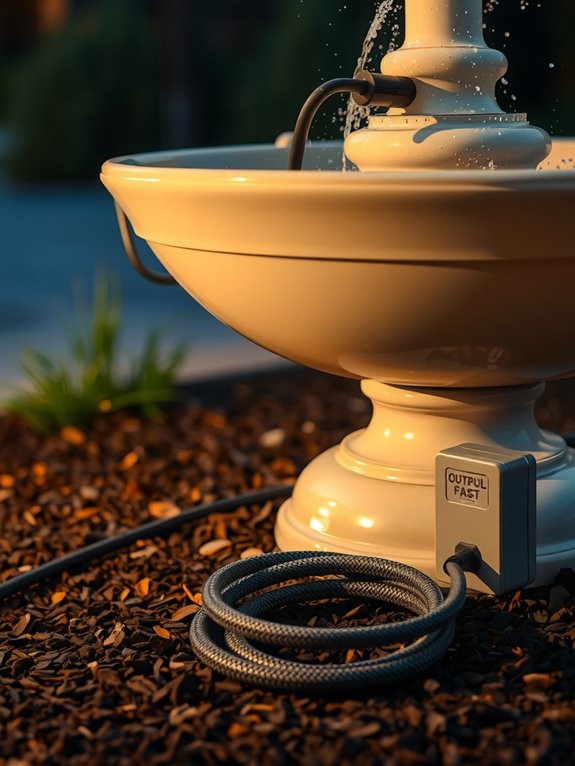fountain wire length dictates gauge