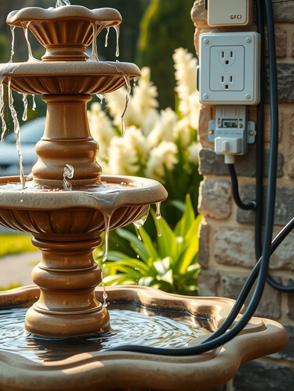 gfci needs for fountain safety