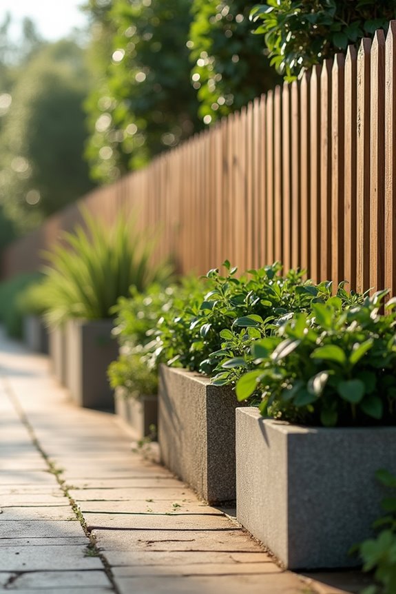 The 5 Best Customizable Fence Options for ACNH Island Design 5 layer bunny day fence with planters