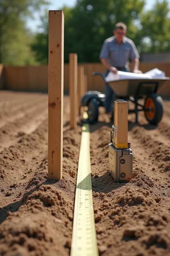 Spacing Fence Posts 10 Feet Apart: Essential Knowledge for Proper Installation 4 measure space mark align