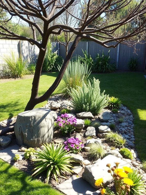 native plants save water and maintenance