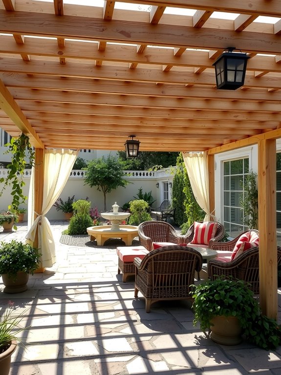 What Is a Pergola and How to Use One in Your Outdoor Space 3 pergolas latticed shade gazebos enclosed shelter