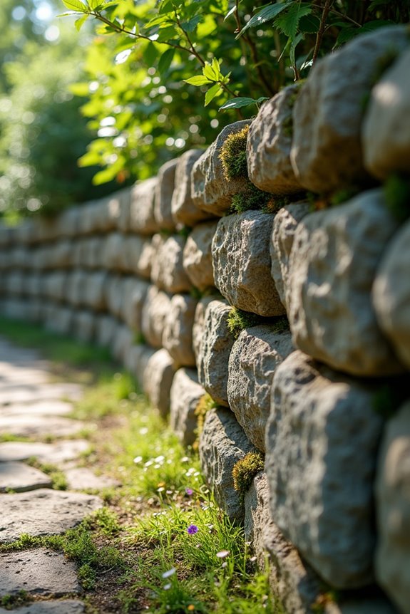 The 5 Best Customizable Fence Options for ACNH Island Design 3 stone fence automatic rustic continuity