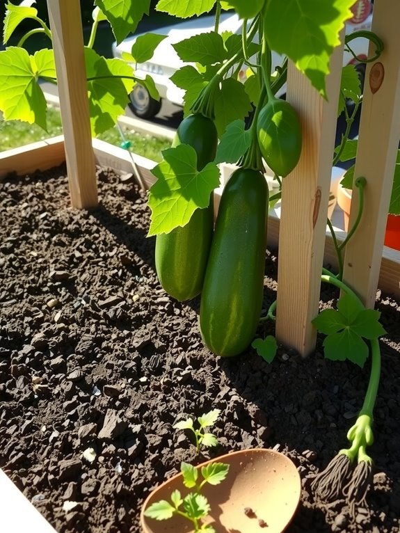 sunny spot rich well draining soil