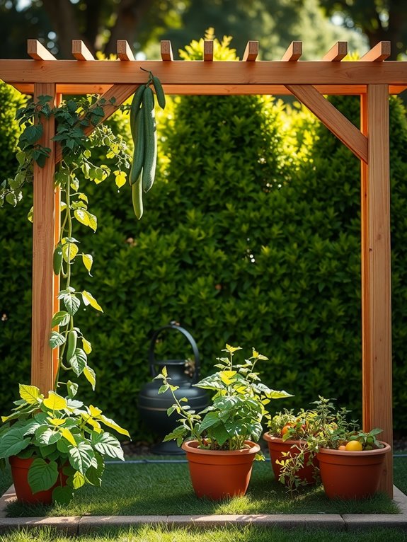 what to plant for a frame crops
