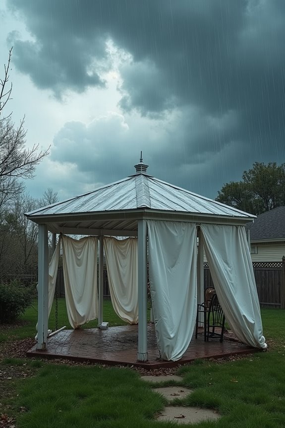 Will Your Gazebo Blow Away? 1 wind resistant gazebos with secure anchoring